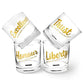 Drinkers Gold Whiskey Glass (SET OF 4)