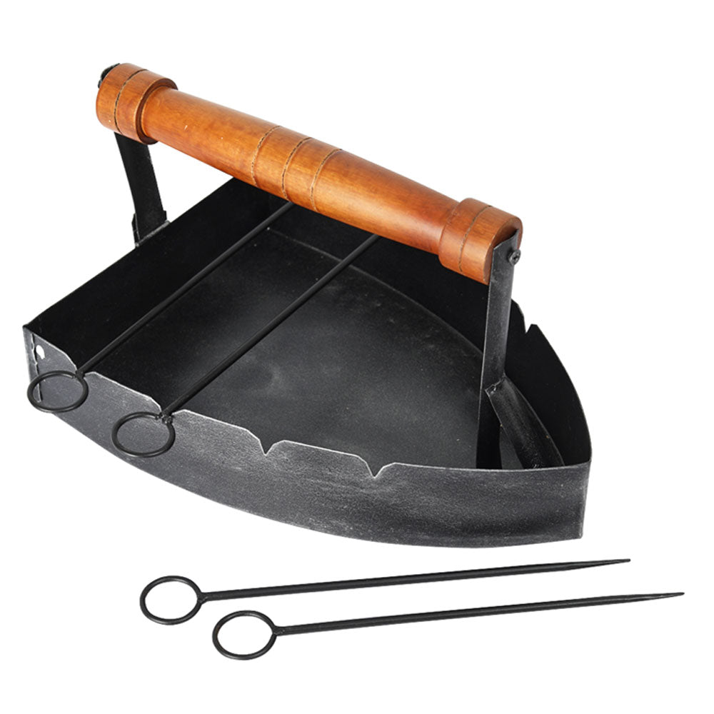 BBQ IRON SERVING PLATTER