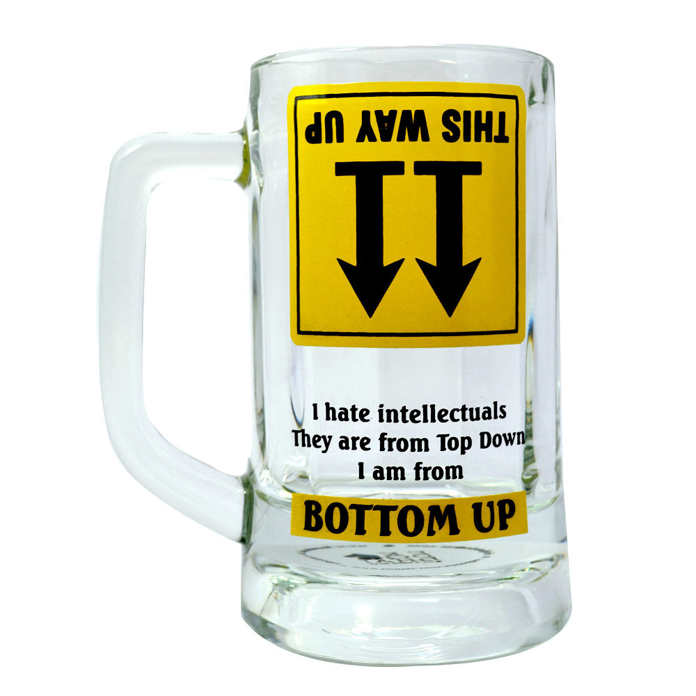 Bottoms Up Beer Mug