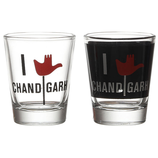 I LOVE CHANDIGARH SHOT GLASS SET OF 2