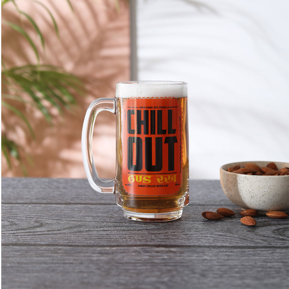 CHILL OUT BEER MUG