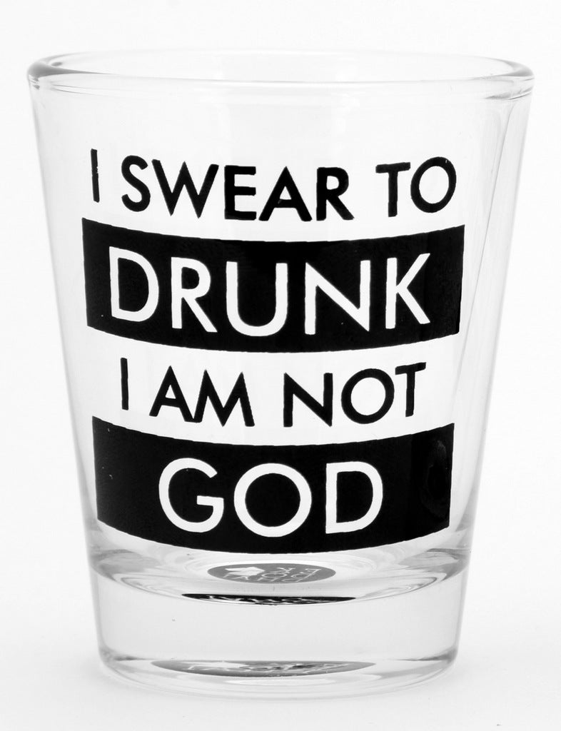 Load image into Gallery viewer, Drunk God Shot Glass (set of 2)
