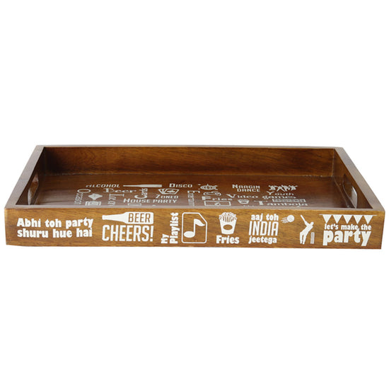 HOUSE PARTY SERVING TRAY
