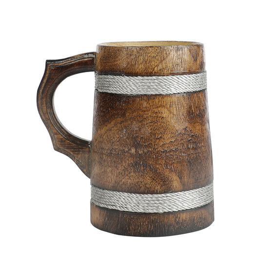 Load image into Gallery viewer, Classic Wooden Beer Mug

