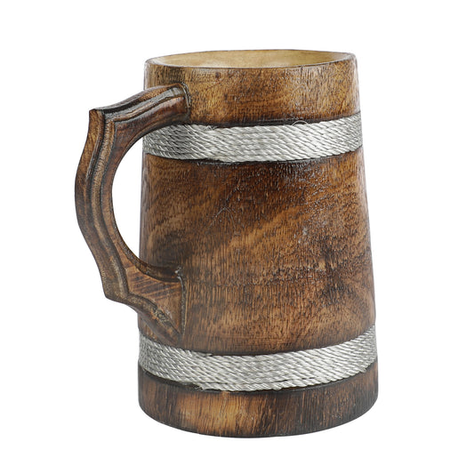 Classic Wooden Beer Mug