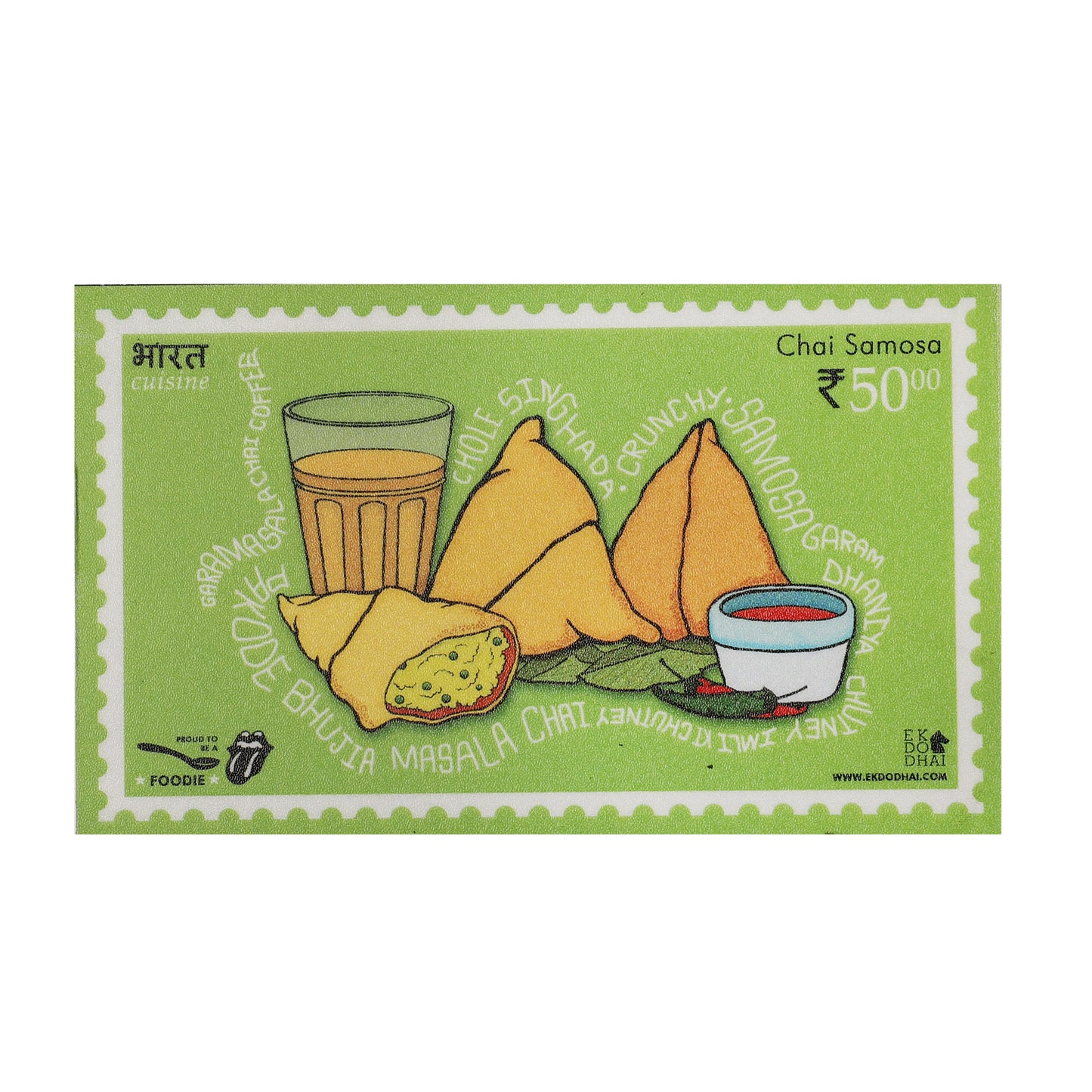 Foodie Stamp Magnets