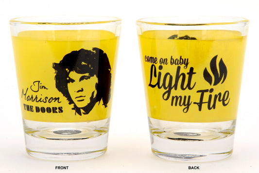 Jim Morrison Shot Glass (set of 2)