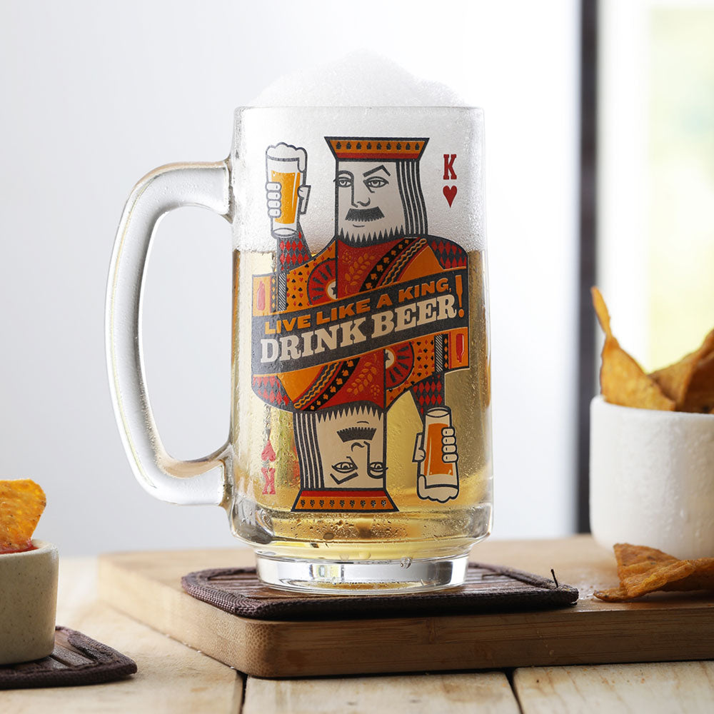 King's Life Beer Mug