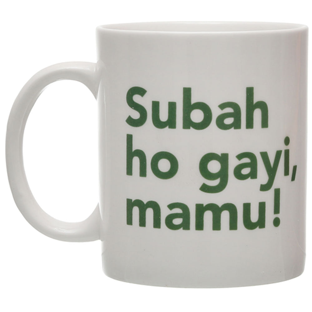 Load image into Gallery viewer, SUBAH HO GAYI MAMU COFFEE MUG
