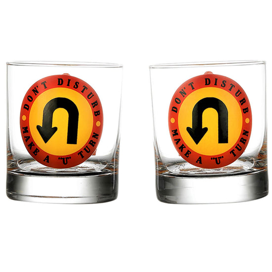 Men at Work Whiskey Glass (set of 2)