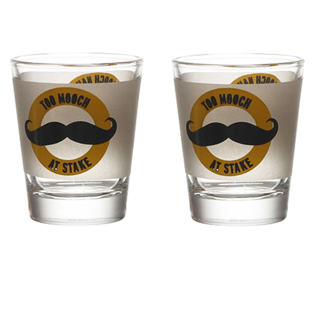 MOOCH NAHI TO KUCH NAHI SHOT GLASS SET OF 2