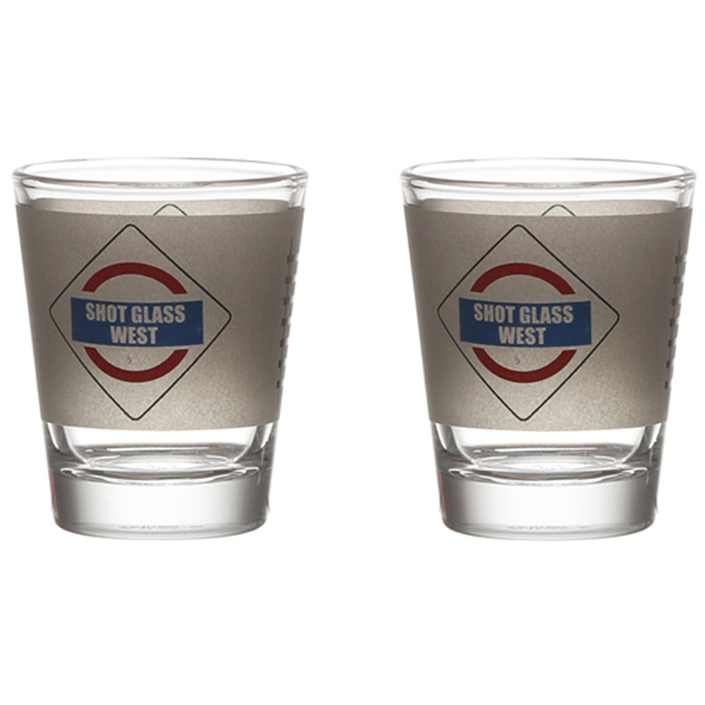 AAMCHI MUMBAI SHOT GLASS SET OF 2