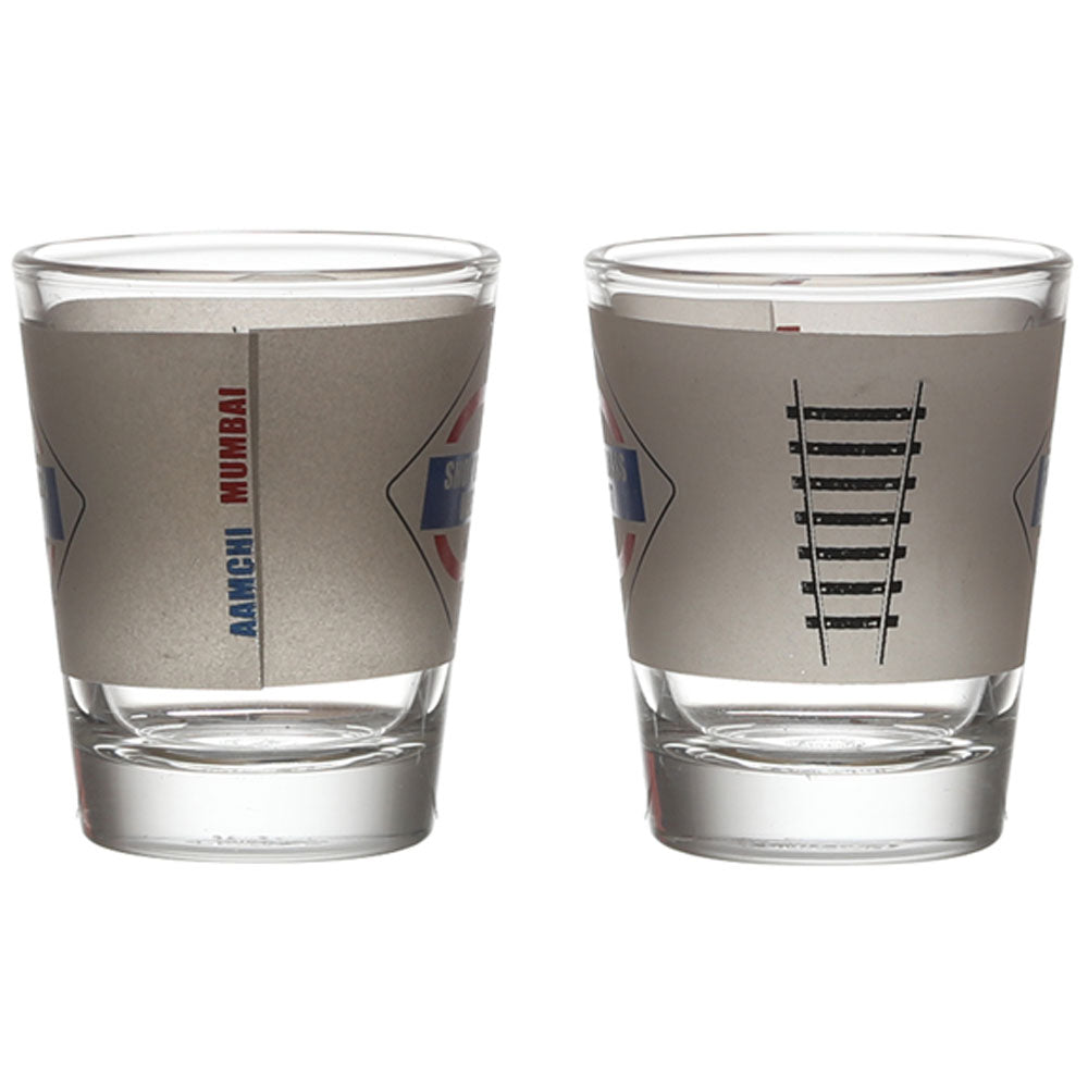 AAMCHI MUMBAI SHOT GLASS SET OF 2