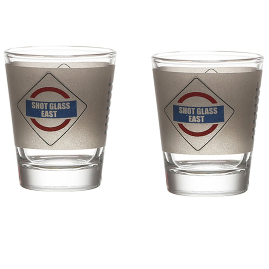 AAMCHI MUMBAI SHOT GLASS SET OF 2