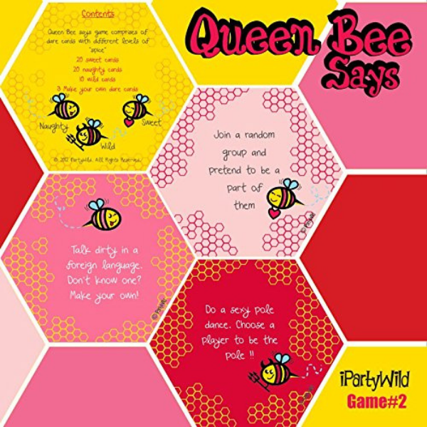 Queen Bee Says - Games for Girls Night in or Out