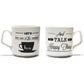 Tea Talk Cups (set of 2)