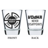 Vodka Party Shot Glasses (set of 2)