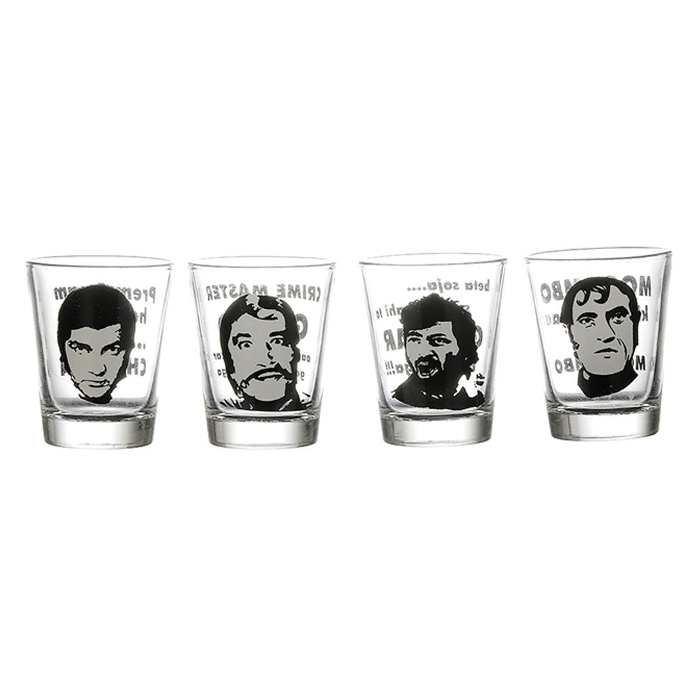 Villains Shot Glass (set of 4)