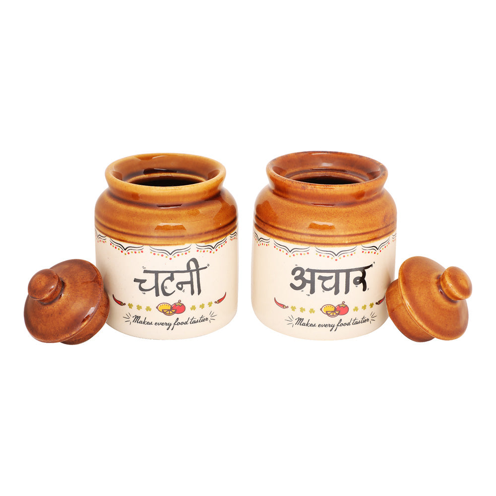 Classic Chutney Achaar Jar Set