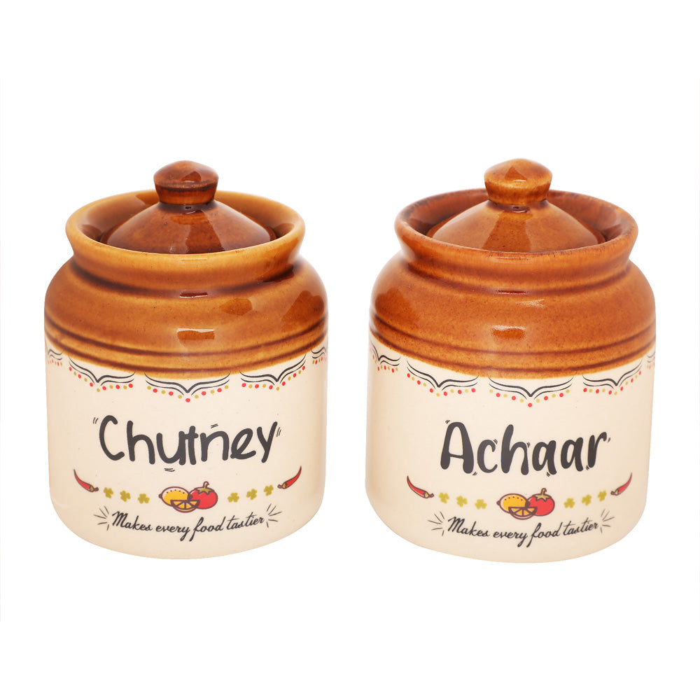 Classic Chutney Achaar Jar Set