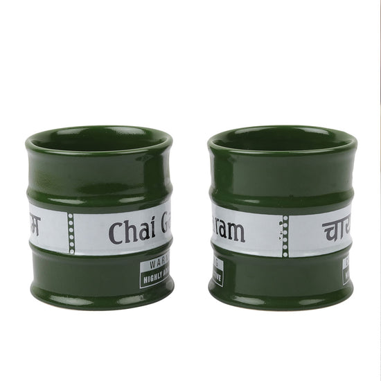 Barrel Garam Chai Glasses (set of 2)
