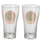 Beer Di Tanki Beer Glass set of 2 (360ml)