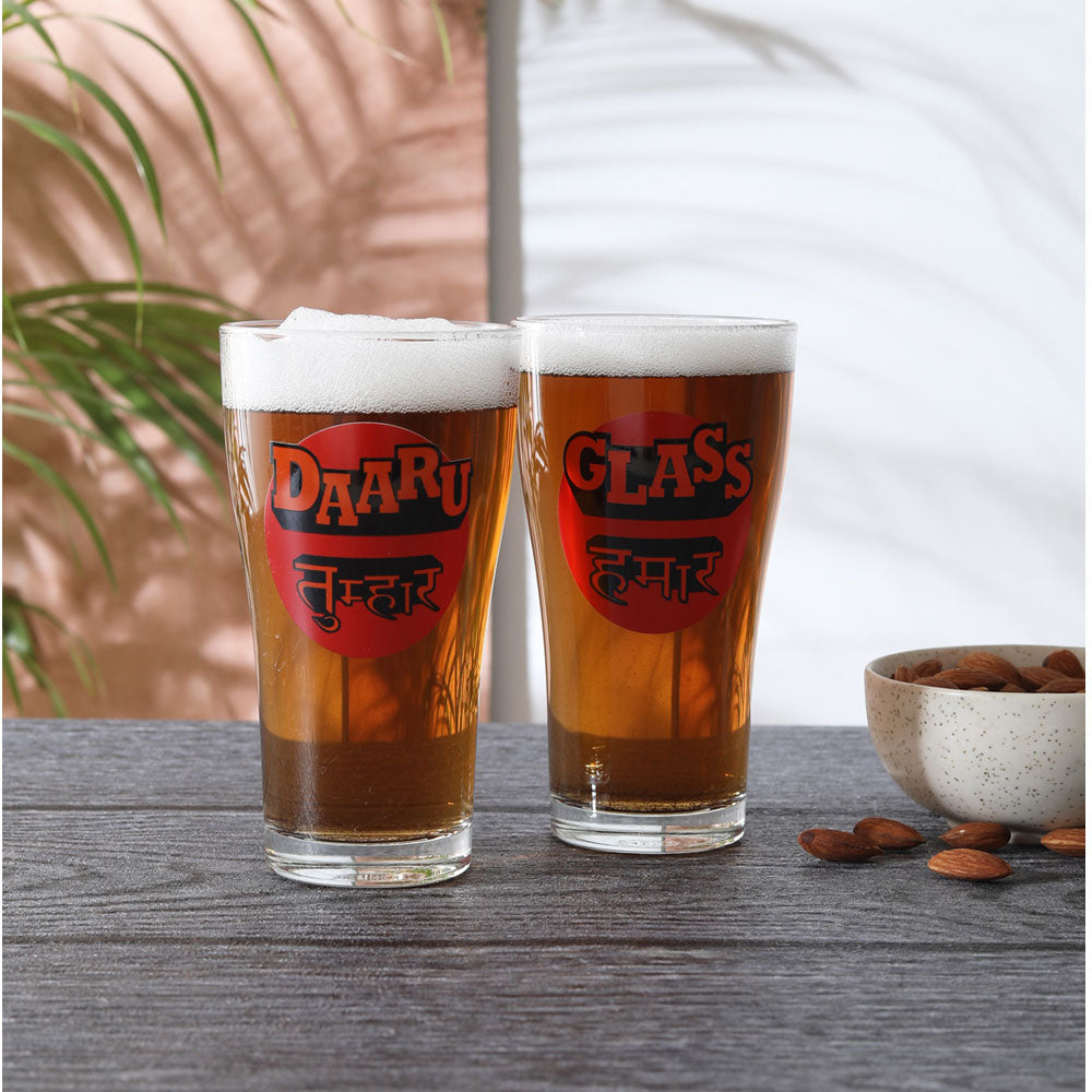 Load image into Gallery viewer, Bhojpuri Cocktail Glass set of 2 (360ml)
