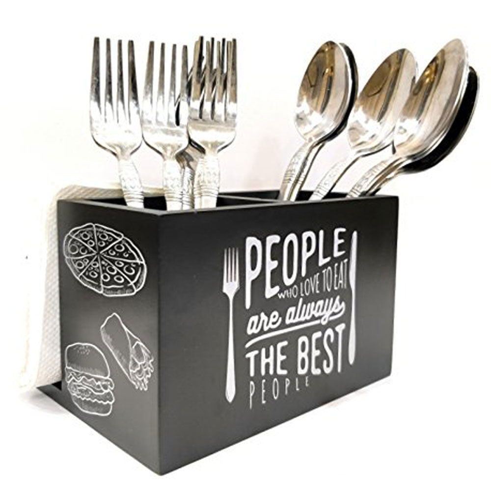Bon Appetit Cutlery Stand Black