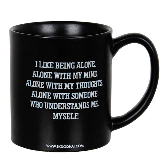 Alone Buddha Coffee Mug