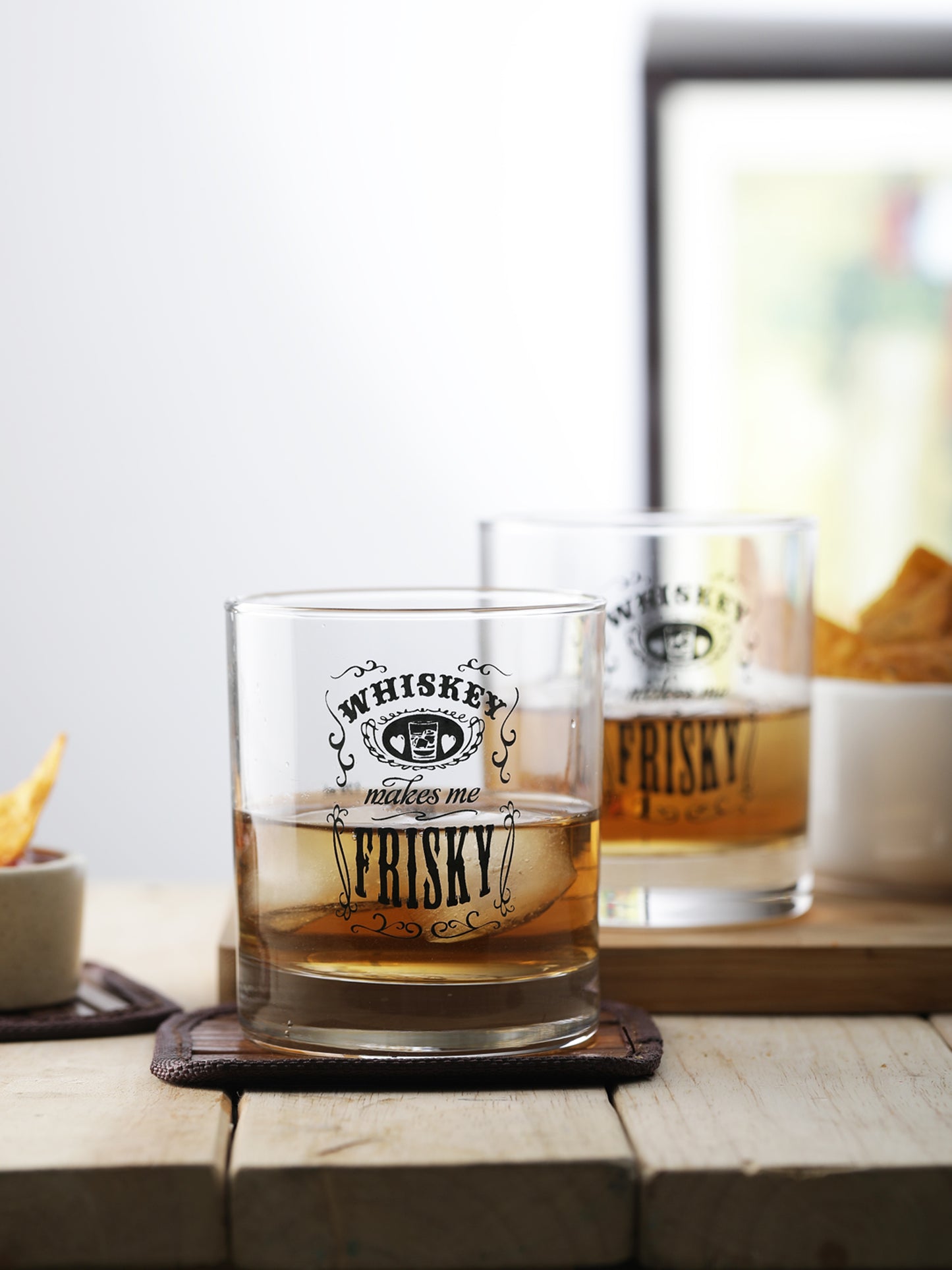 Frisky Whiskey Glass (Set of 2)
