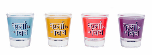 Karma Shot Glass (set of 4)