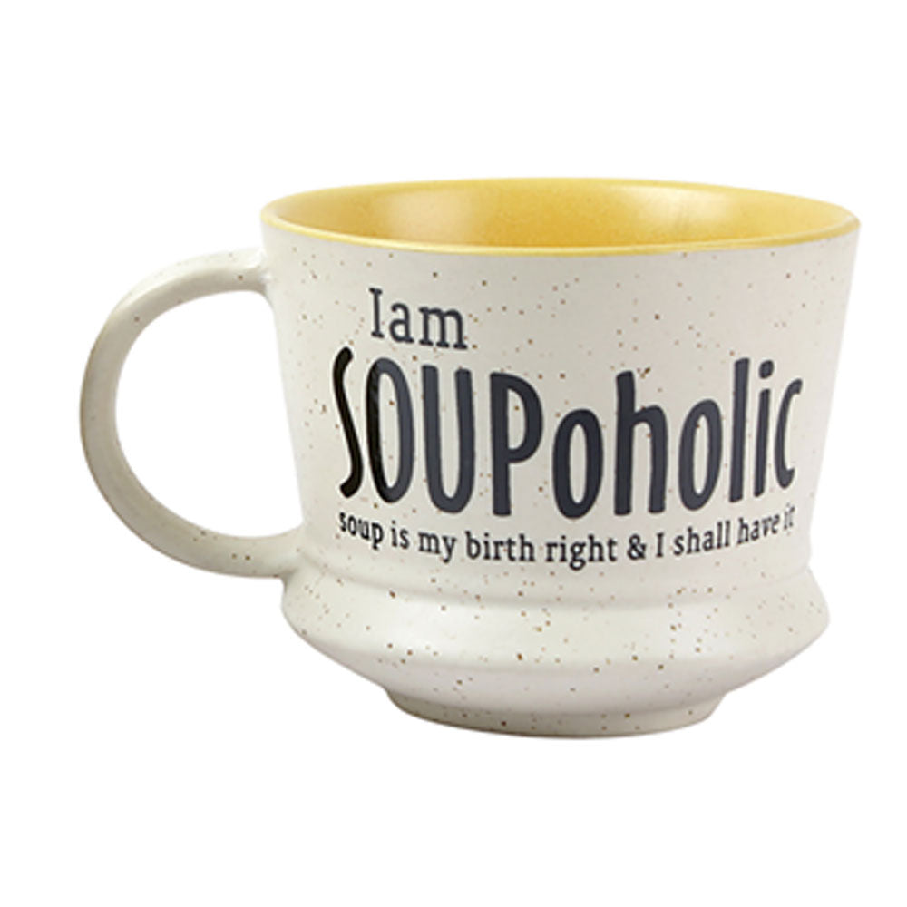 Souoholic Soup Mug set of 2